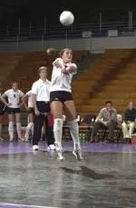 Christie Gardner recorded a career-high 20 kills Friday night versus Purdue.