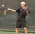 Freshman Adam Schaechterle advanced to the round of 16 at the Big Ten Singles Championship.