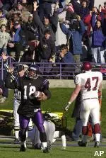 Jason Wright has 1,083 yards rushing, making him only the eighth player in Northwestern history to top 1,000 in a season.