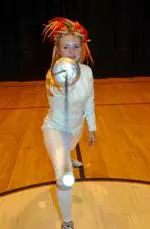 Junior ep?eist and three-time All-American Kate Rudkin