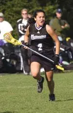 Sarah Albrecht had a 6-point game Saturday at Sacred Heart