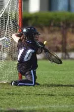 Ashley Gersuk came up big Friday with 11 saves