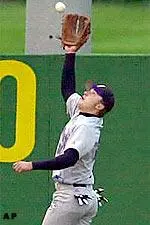 Center fielder David Gresky had three hits in Saturday's 11-5 loss to Minnesota.