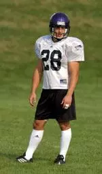 Tailback Jeff Backes is in the hunt for significant playing time in the backfield