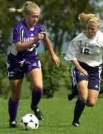 Kristen Pearce had NU's lone goal Sunday vs. Ohio State