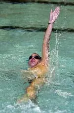Brian Davis posted a victory in the 1000 freestyle against UIC Friday night.
