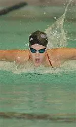 Erin Swenson posted two impressive victories against Michigan Saturday.