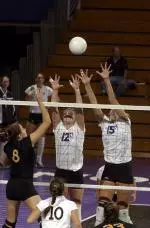 Eleven blocks helped carry Northwestern over Purdue.