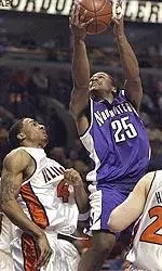 Jitim Young had a double-double Tuesday night