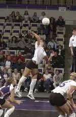 Christie Gardner had 10 kills against Ohio State last week.