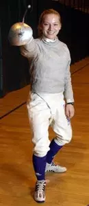 Lauren Van Gieson and the NU sabreists went 3-1 Saturday at the Notre Dame Duals.