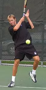 Sophomore Justin Hoeveler picked up his first dual win of his career Thursday against DePaul.