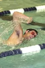 David Hersh will be one of three swimmers to compete in their final home meet this weekend.