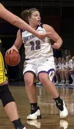 Suzanne Morrison scored a game-high 16 points in NU's 67-38 win over Michigan.