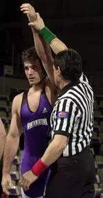 Brendan Curran improved to 16-14 after picking up a win at No. 3 Minnesota.
