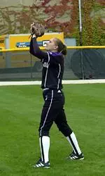 Erin Mobley went 2-for-3 with a triple against Portland State Sunday.