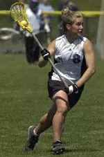 Junior Courtney Koester had four goals Friday vs. JHU