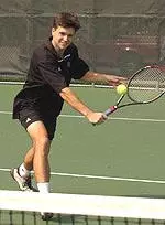Senior Russell Bennett, the 2003 team captain, and the Wildcats host Penn State and Ohio State this weekend.