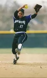 Brie Brown tied a career high with eight strikeouts against UIC Tuesday.