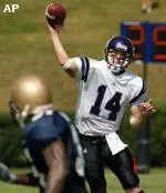 Sophomore Brett Basanez returns as the Wildcats' starting quarterback.