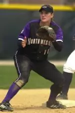 Erin Mobley had two hits for Northwestern in game two Sunday.