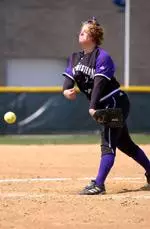 Lauren Schwendimann allowed no earned runs, but took the loss Saturday.