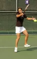 Cristelle Grier and Jessica Rush begin NCAA Singles compeition today