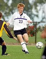 Kevin Earnest had NU's goal Saturday vs. Vanderbilt