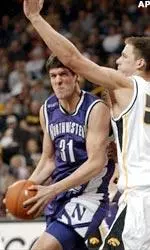 Davor Duvancic scored 14 points to help the Wildcats secure the victory at Iowa