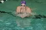 Katie Simmons finished first in the 200 free with a time of 1:54.15