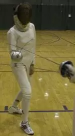 Sharon Sullivan led the NU epee squad in both the junior and senior events.