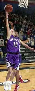 Melissa Culver scored a team-leading 17 points at Wisconsin Sunday.