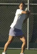 Connie Chiang (pictured) is 6-1 overall (2-0 dual) in doubles with partner Andrea Yung.