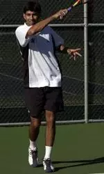 Senior Ahmed Wahla cruised to a 6-2, 6-1 victory as NU routed Northern Illinois 6-1.