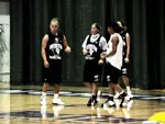 The Wildcats' first practice under Head Coach Beth Combs took place early Saturday morning.