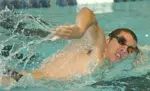 Brian Davis showed Friday he is more than just a distance freestyler, winning the 200 butterfly and the 200 free.