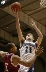 Vedran Vukusic had 17 points and 10 boards Thursday night.