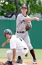 Shortstop Jon Mikrut started all 50 games at shortstop in 2003.