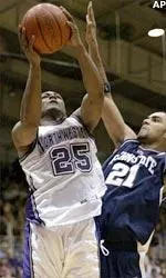 Jitim Young scored 17 points to help lead the Wildcats to victory.