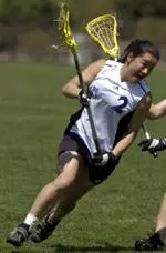 Sarah Albrecht, NU's leading scorer in 2002, missed last year to injury but is back in 2004