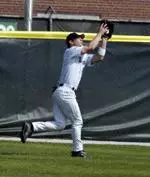 Senior Dan Pohlman went 2-for-4 in NU's loss to Nebraska.