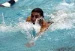 Freshman Matt Grevers added to his gold medal total with a first-place finish in the 100 freestyle.