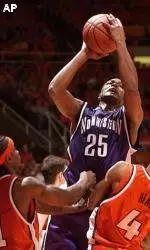 Jitim Young shoots over the Illinois defense in the second half.