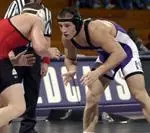 Mike Kimberlin was victorious at 157 lbs., which gave NU its only win.