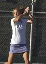 Jessica Rush rallied to win at No. 2 singles en route to a 4-0 weekend in singles and doubles.