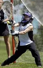 Junior goalkeeper Ashley Gersuk.