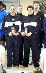 NU's 400-medley relay team finished sixth at the NCAA's to lead the Wildcats' record-setting season.