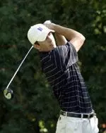 Tom Johnson is in 10th place at the NCAA Central Regional.