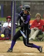 Junior Erin Mobley is 4-for-7 in NU's first two NCAA Regional Tournament games.