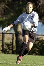 Whitney Jones had six saves in Friday's OT loss to Missouri.